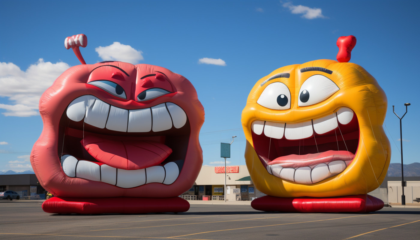 Publicités gonflables versus panneaux d'affichage traditionnels : avantages et inconvénients